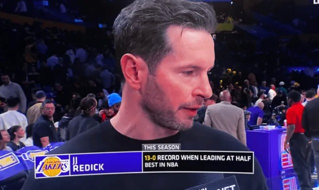 九游体育中国官网-雷迪克：球员彼此信任，这是我们传球表现最好的半场之一